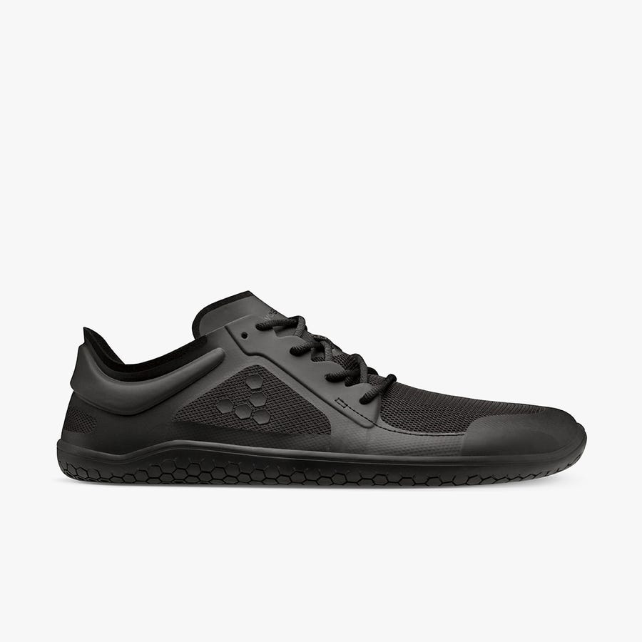 Vivobarefoot Primus Lite III Hardloopschoenen Kinderen Zwart | Nederland 0256CTVE